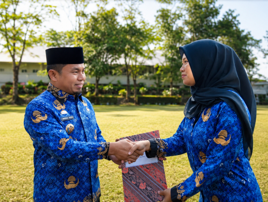 Thumbnail for the post titled: 82 ASN Resmi Menjadi PNS, Wali Kota Parepare: Jadilah Agen Perubahan yang Menjaga Integritas