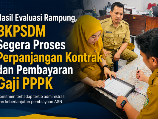 Thumbnail for the post titled: Hasil Evaluasi Rampung, BKPSDM Segera Proses Perpanjangan Kontrak dan Pembayaran Gaji PPPK
