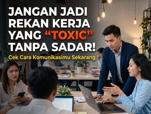 Thumbnail for the post titled: ​Jangan Jadi Rekan Kerja yang “Toxic” Tanpa Sadar! Cek Cara Komunikasimu Sekarang